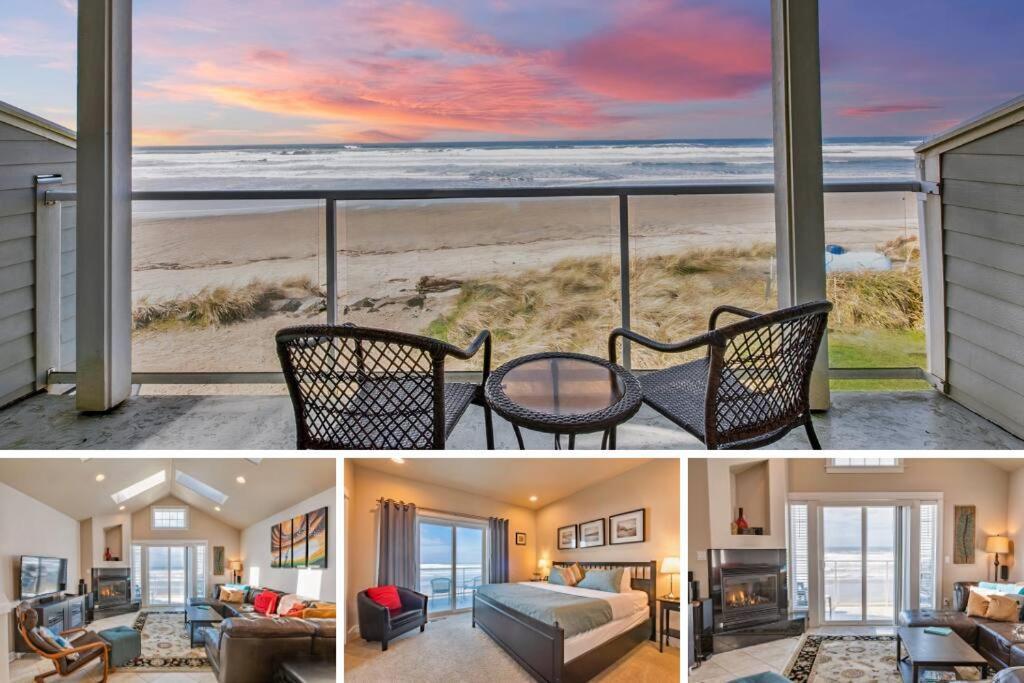 Rockaway Beach Vibes,Waterfront Oceanfront Rockaway Beach House Near Downtown,Wifi, Washer Dryer エクステリア 写真